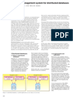 DIBAS - A Management System For Distributed Databases: by Eirik Dahle and Helge Berg