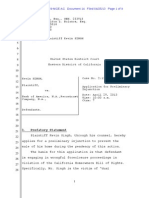 Victory!! Calfornia Man Stops A Foreclosure Using The New California Homeowner Bill of Rights (Hobr) 5-9-2013