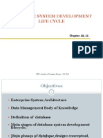 Database System Development Life Cycle: Chapter 10, 11