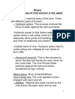 Upper Course of A River (Processes and Land Forms)