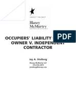 Occupiers Liability