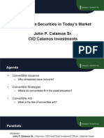 Convertible Securities Today - by John Calamos