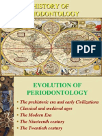 History of Periodontology