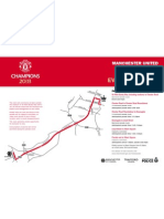 13 May 2013 Event Start 6Pm: Manchester United Victory Parade