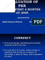 Devaluation of Pakistan Rupee