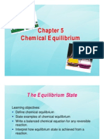 Chapter 5 Chemical Equilibrium