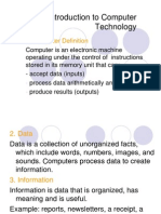 Introduction To Computer Technology