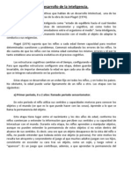 Desarrollo de Inteligencia en La Adolescencia