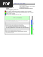 D) Matriz de Habilidades - Mantenimiento