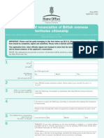 UK Home Office: Form rn2