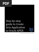 Aria Employee Directory Lookup Application - Step-By-Step Guide To Create Application in Oracle APEX