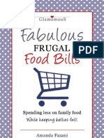 Fabulous Frugal Food Bills