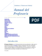 E-Campus Manual Del Profesor