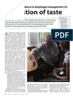 How I Use The Evidence in Dysphagia Management (2) : A Question of Taste