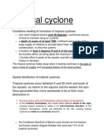 Tropical Cyclone Notes Excluding Essay