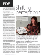 Shifting Perceptions