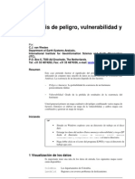 Amenaza Vulnerabilidad y Riesgo