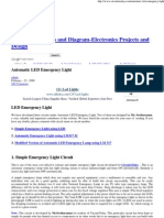 Automatic LED Emergency Light Circuit-1