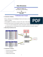 Data Structures: Notes For Lecture 13 Techniques of Data Mining by Samaher Hussein Ali