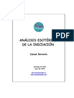 Análisis Esotérico de La Iniciación by Ismael Berroeta