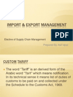 Import & Export Management