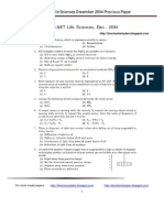 CSIR NET Life Science Dec 2004 Paper