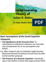 The Social Learning Theory of Rotter