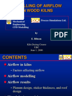 Modelling of Airflow in Wood Kilns: UBC Mechanical Engineering CFD Modelling Process Simulations LTD