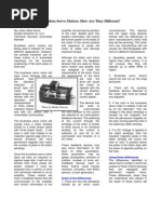 Brushless Servo Motors