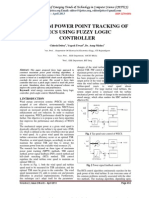 Maximum Power Point Tracking of Wecs Using Fuzzy Logic Controller