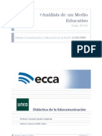 Analisis de Un Medio Educativo (Radio Ecca)