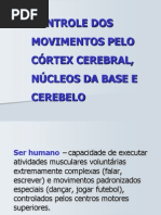 Aula 11 - Controle Dos Movimentos Pelo Córtex Cerebral, Núcleos Da Base e Cerebelo