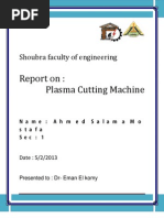 Plasma Cutting Machine