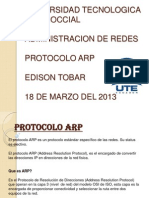 Protocolo Arp