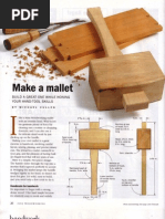 Fine Woodworking Make A Mallet