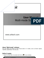 Multi-Mode Software: User Manual