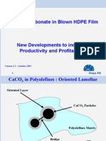 CaCO3 in Blown HDPE Films - Version 2.2