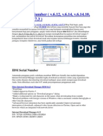 IDM 6.14 Serial Number