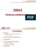 TEMA 9. Técnicas Luminiscentes.