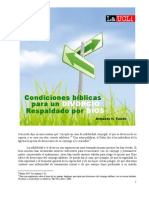 Condiciones Bíblicas para Un Divorcio Respaldado Por Dios (Armando H. Toledo)