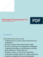 Informatica Powercenter 8.6: Basics Training Course