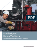 Pre-Designed Steam Turbines en