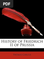 Friedrich II of Prussia, Frederick The Great VOL 1 Thomas Carlyle 1884