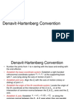 Denavit-Hartenberg Convention