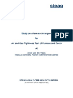 Air Tightness Test of Furnace