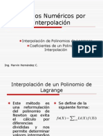 Presentación Métodos Numéricos Por Interpolación