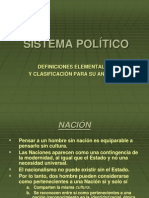 Clasificación de Los Sistemas Políticos