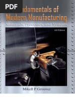 Groover Fundamentals Modern Manufacturing 4th TXTBK