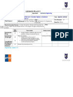 Lesson Plan 5: Ausama I.H. BTEC Level 3 Extended Diploma in Mechanical Engineering (Year-1)