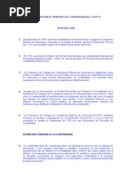 DECLARACION DE PRINCIPIOS DE CONTABILIDAD Nro